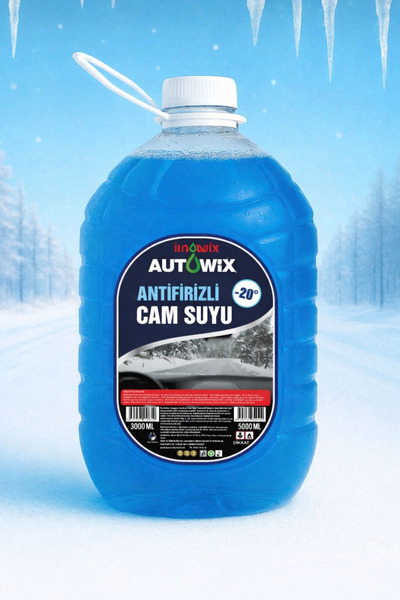 İNNOWİX Kışlık Antifrizli Cam Suyu 5 L -30 Derece