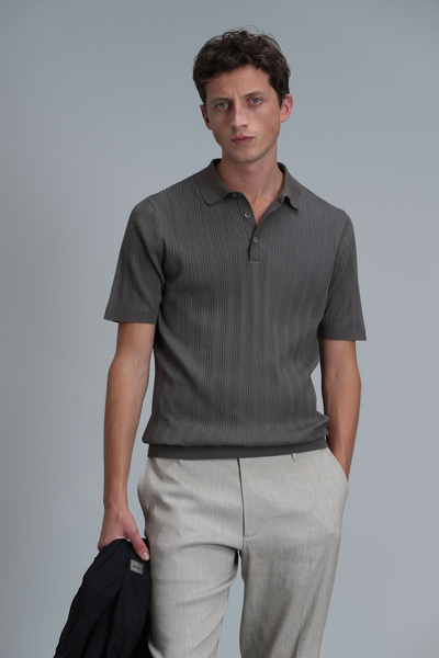 Lufian سترة مارسيل الرجالية الرملية