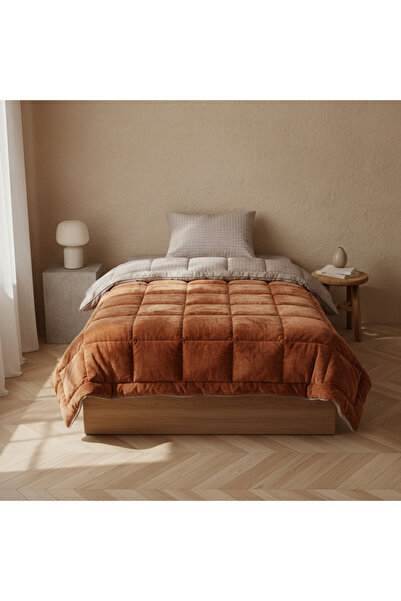 OTHELLO Set pilota dublă Welsoft pentru o persoană, portocaliu 155x215 cm - S...