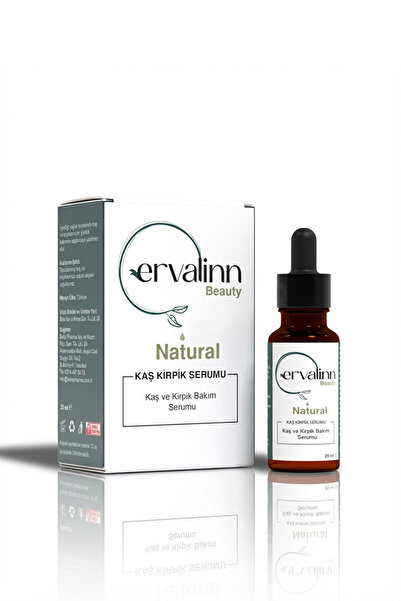 Ervalinn سيروم طبيعي للحواجب والرموش مضاد للتساقط ومغذي ومطول ومقوي 20 مل هدي...