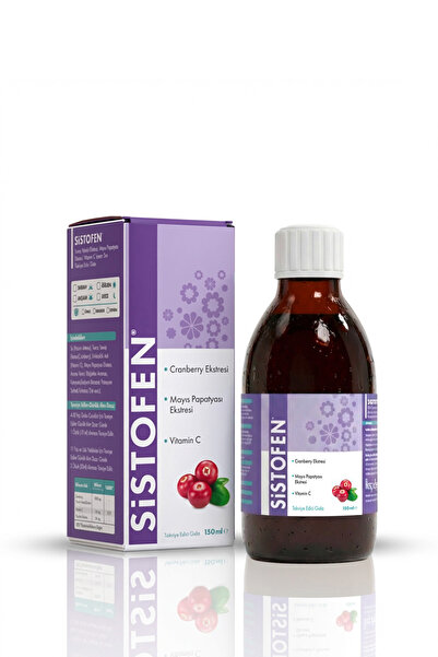 sistofen Cranberry (TURNA YEMİŞİ) Şurubu 150 ml