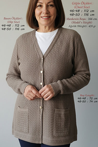 Elvin Women's Knitwear Seasonal Spring Non-Pilling Plus Size Mercerized Mothe...