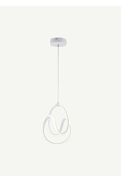 Bella Maison Ruby Led Sarkıt Avize Beyaz (75x30 cm)