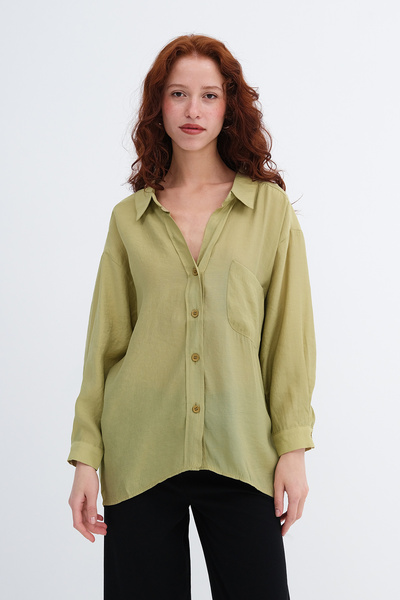 Addax Oversize Basic Πουκάμισο G4612-Z2