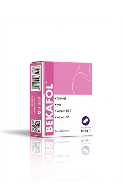 Bekafol بيكافول حمض فوليك 400 مكعب 90 قرص