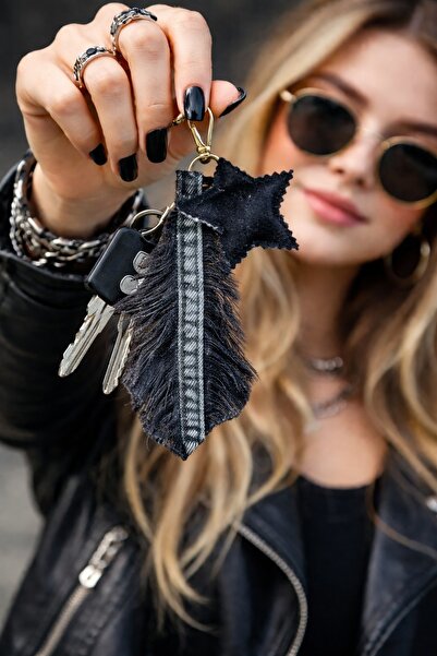 Dema Χειροποίητο τζιν με λεπτομέρεια αστεριού σε σχήμα φύλλου