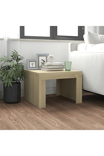 Concept Masă de cafea, stejar Sonoma, 50x50x35 cm, PAL