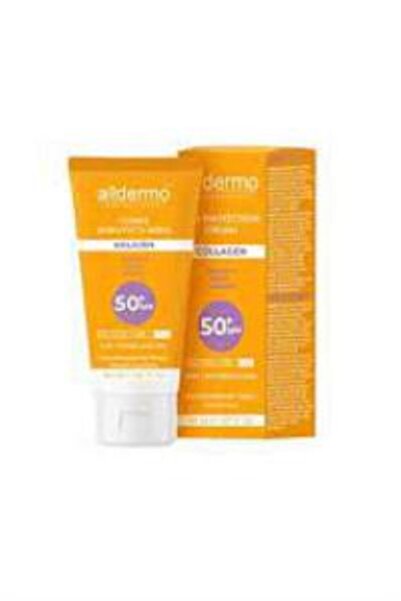 Alldermo SPF50 KOLAJEN GÜNEŞ KORUYUCU YÜZ KREMİ 50 ML