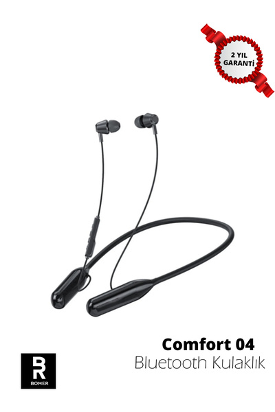 400 HOURS RECHARGEABLE NECK STRAP BLUETOOTH HEADSET ANC SD CARD SUPPORTED WITH MICROPHONE