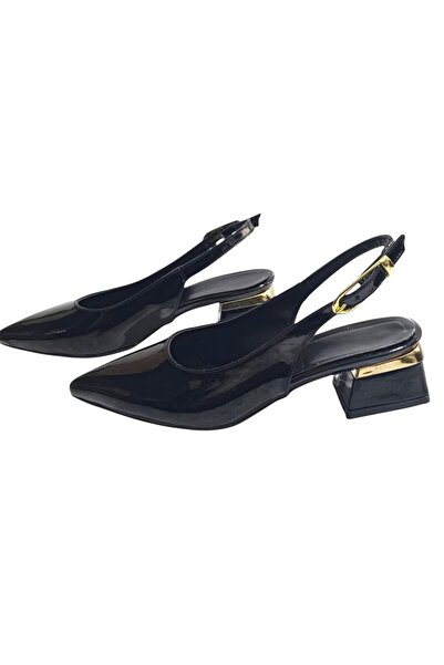 ForYou4 Women's Evening Dress Shoes Daily Wear Short Heel 4 cm Heel Tpu Sole