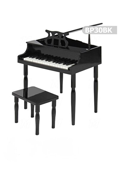 Manuel Raymond BP30BK Akustik Görünümlü 30 Tuşlu Ahşap Çocuk Piyanosu Siyah
