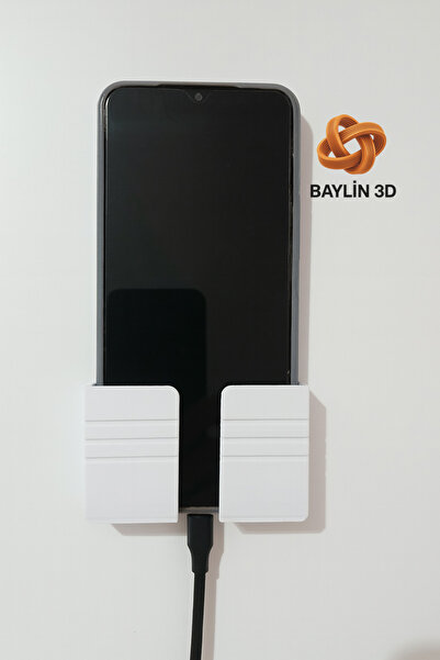 Baylin3D Duvara Yapışan Telefon Tutucu