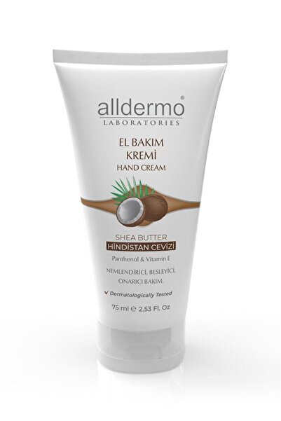 Alldermo EL BAKIM KREMİ 75 ML SHEA BUTTER - HİNDİSTAN CEVİZİ