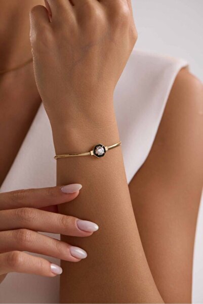Sembol Gold Çağla Model Balık Sırtı Bileklik 17+3 cm