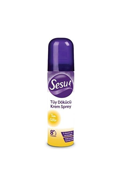 Sesu Tüy Dökücü Krem Sprey Tüm Ciltler 150ml