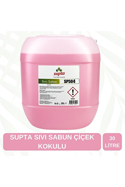Supta Sıvı Sabun Bahar Çiçekleri Kokulu 30 Litre