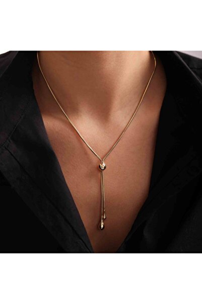 Sembol Gold 55 Cm Balık Sırtı Altın Zincir Özel Tasarım