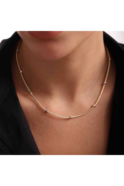 Sembol Gold 40 Cm Dorikalı Altın Kuş Kafesi Zincir