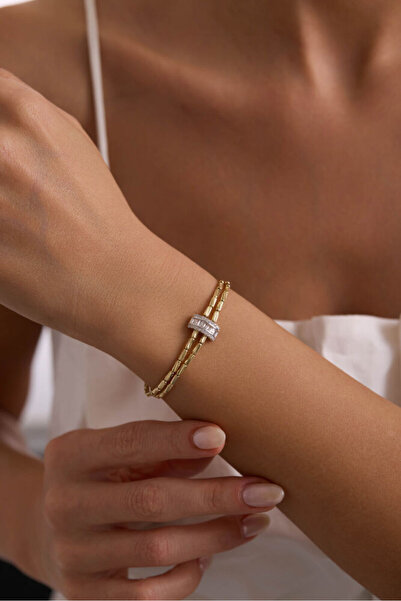 Sembol Gold Gerdan Altın Bileklik 14 Ayar