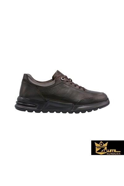 Zaim Kundura Men's Brown Genuine Leather Shoes 342502745-1