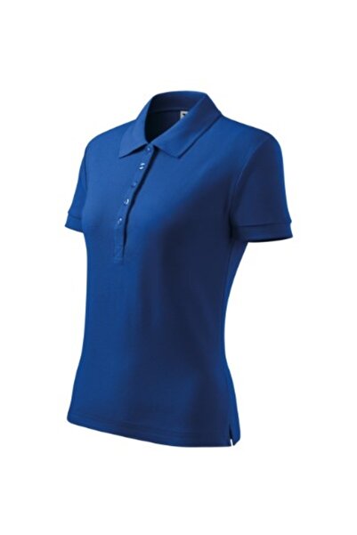 Malfini Tricou polo pentru femei, Cotton Heavy 216, albastru 2XL