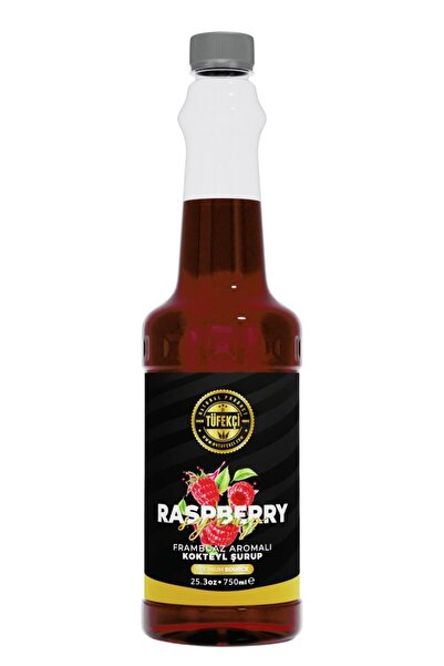 By Tüfekçi Frambuaz (Raspberry) Kahve Şurubu 750 ML | Yüksek Aroma | Kokteyl ...