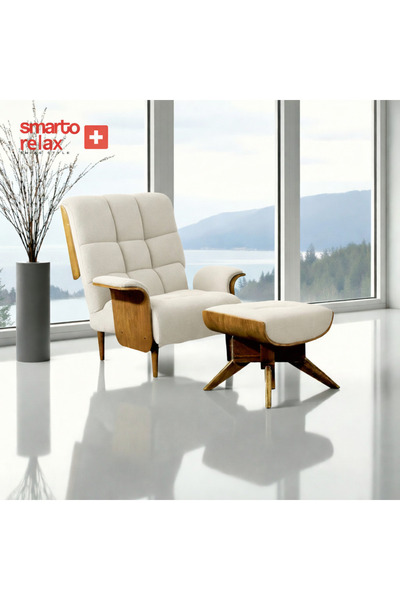 Smarto relax TV Koltuğu Genova Manuel Ergonomik Döner Mekanizma Kadife/Şönil ...