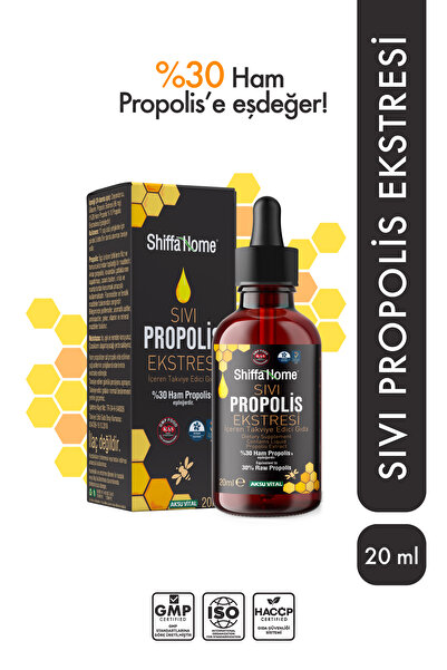 Shiffa Home Sıvı Propolis Ekstresi 20 Ml