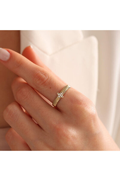 Sembol Gold 14 Ayar Altın Avro Yüzük