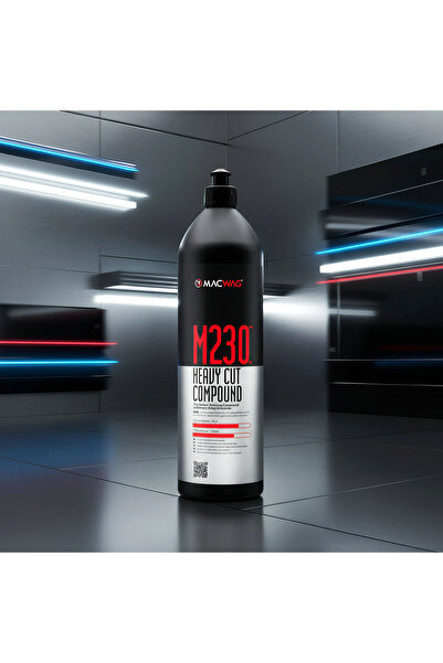 MACWAG M.230 HEAVY CUT COMPUND (Kalın Çizik Giderici Pasta) 1 Lt