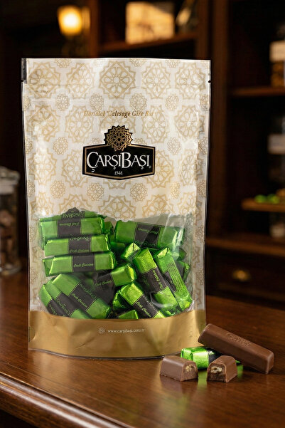 çarşıbaşı Sütlü Fıstıklı Stick Bayram Çikolatası 350 Gram