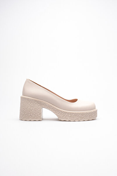 TRENDELLA Γυναικεία Μπεζ Casual Παπούτσια TR06MS04D