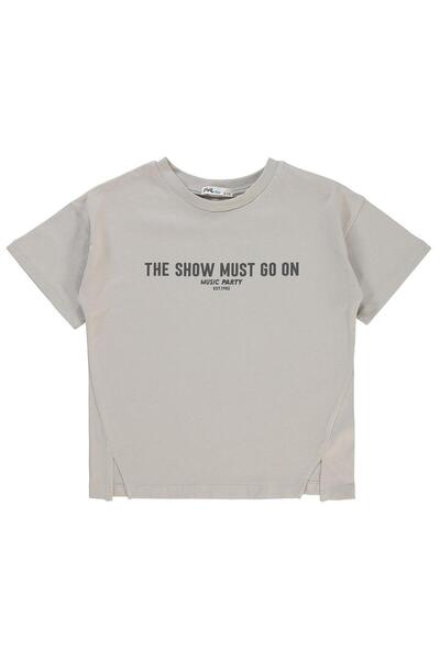 Civil Boys Μπλουζάκι για αγόρι 6-9 Χρόνια Γκρι