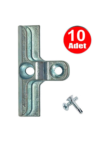 ALETÇANTAM Pvc Pimapen İspanyolet Pencere Kapı Kilit Karşılığı -10 Adet