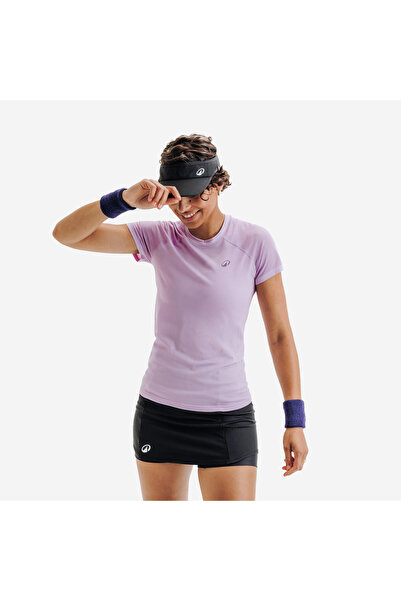 Decathlon Kuikma Kadın Tenis Tişörtü - Mor - TTS Light