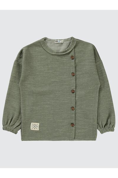 Civil Boys Erkek Çocuk Sweatshirt 6-9 Yaş Haki