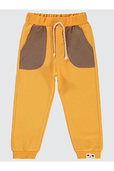 Civil Boys Κίτρινο αθλητικό παντελόνι για αγόρια 2-5 ετών