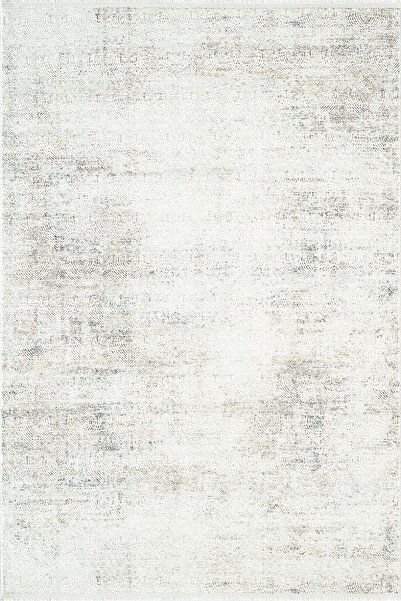 Karmen Halı Zenith ZN026S Sarı Modern Desen Parlak Yumuşak Kadife Kaymaz Pamu...