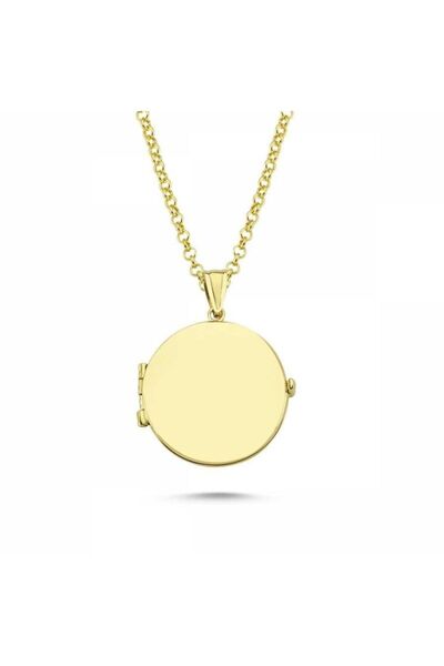 Sembol Gold Altın Resimli Kolye Doç Zincirli