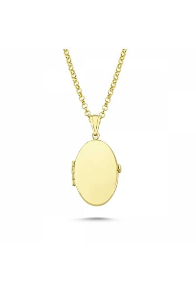 Sembol Gold Altın Resimli Kolye Doç Zincir