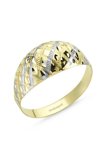 Sembol Gold Altın Yüzük 14 Ayar Fantazi Modeli