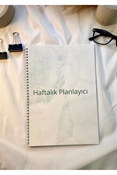 NovaNotlar A4 Haftalık Planlayıcı – Weekly Planner – Spiral Ciltli / ajanda /...