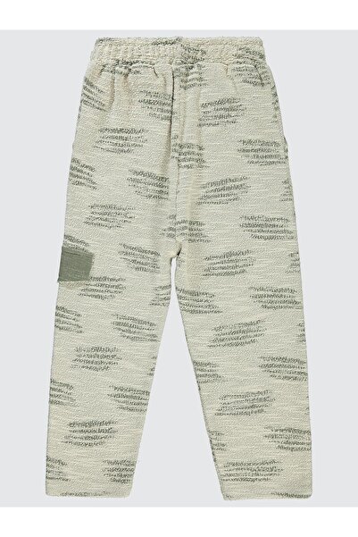 Civil Boys بنطال رياضي كاكي للأولاد بعمر 6-9 سنوات