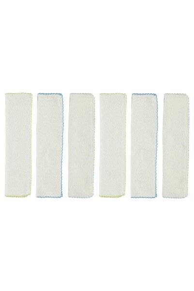 Minidamla Towel Set of 6 Mouth Wipes - Blue