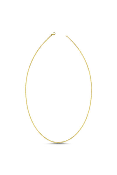 Sembol Gold Altın Zincir Flat Mariner Modeli 50 cm