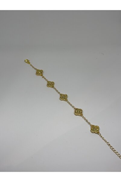 XUPING JEWELRY Van Cleef Model 14K Altın Kaplama Yonca Figürlü Kadın Bileklik...