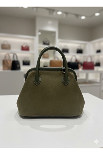 LastStep Suede Day and Night Bag with Scarf Accessory"Small Size
