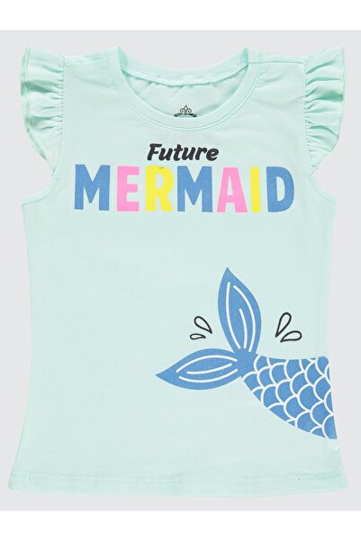 Civil Girls Κοριτσίστικο T-Shirt 2-5 Years Water Green