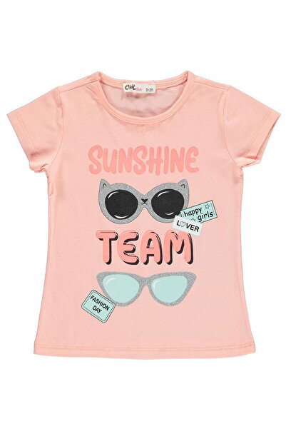 Civil Girls Κοριτσίστικο T-Shirt 2-5 Years Powder