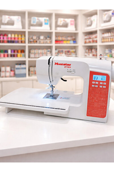 dm dikişmarket Moonstar 200 Desenli Ev Tipi Elektronik Dikiş Ve Piko Makinesi...